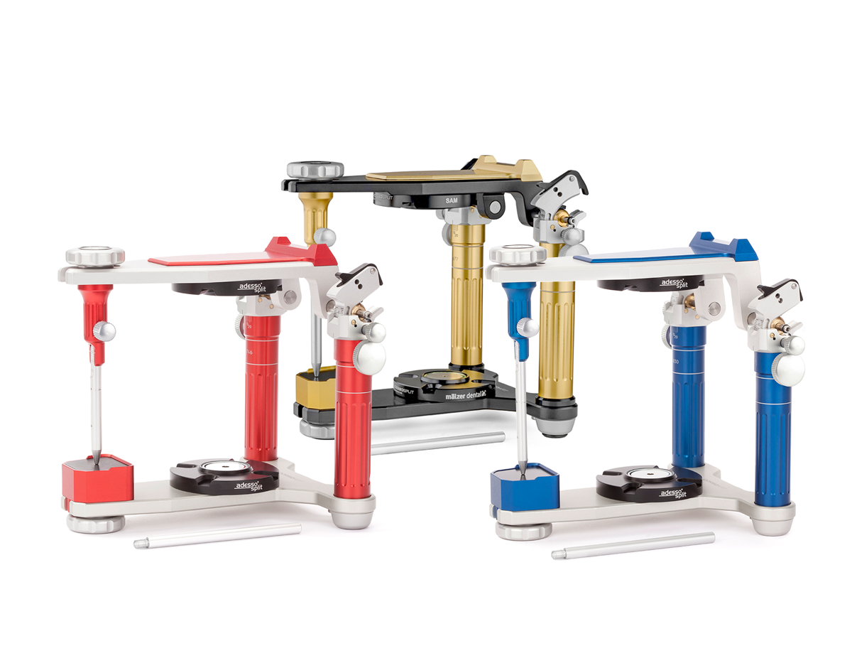 CORSOART® Artikulator Modell BK, Bennett & Kondylenbahnneigung verstellbar
