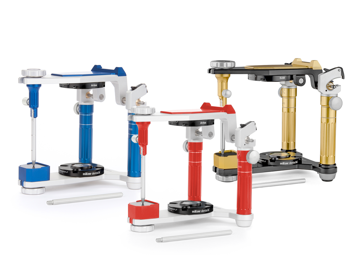 CORSOART® Artikulator Modell B, Bennett-Winkel verstellbar von 0-25°
